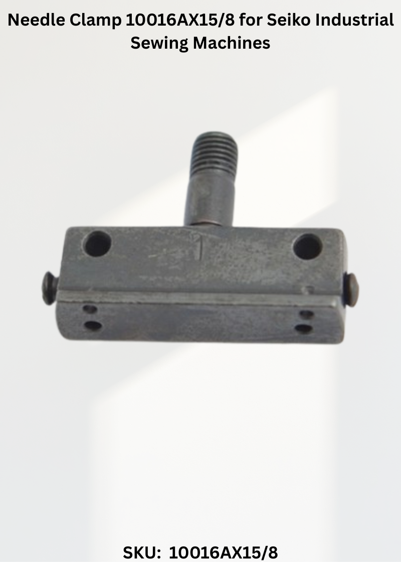 Needle Clamp 10016AX15/8 for Seiko Industrial Sewing Machines