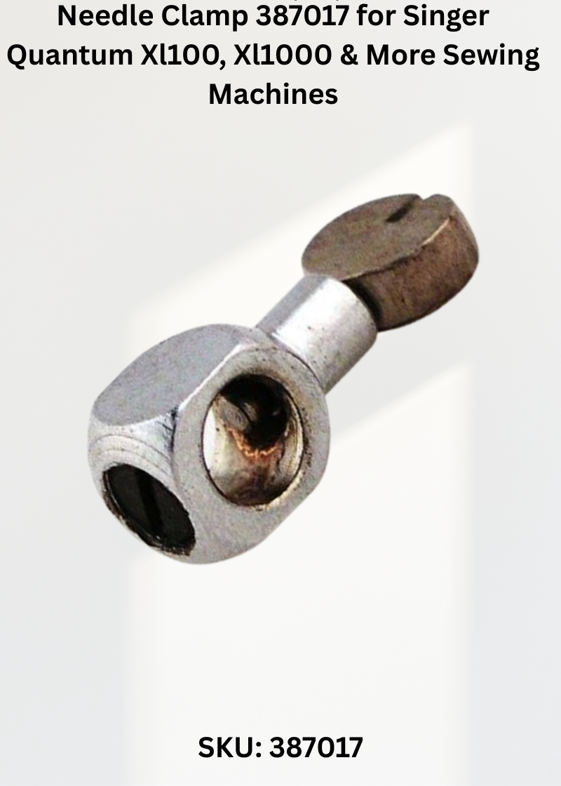 Needle Clamp 387017 for Singer Quantum Xl100, Xl1000 & More Sewing Machines