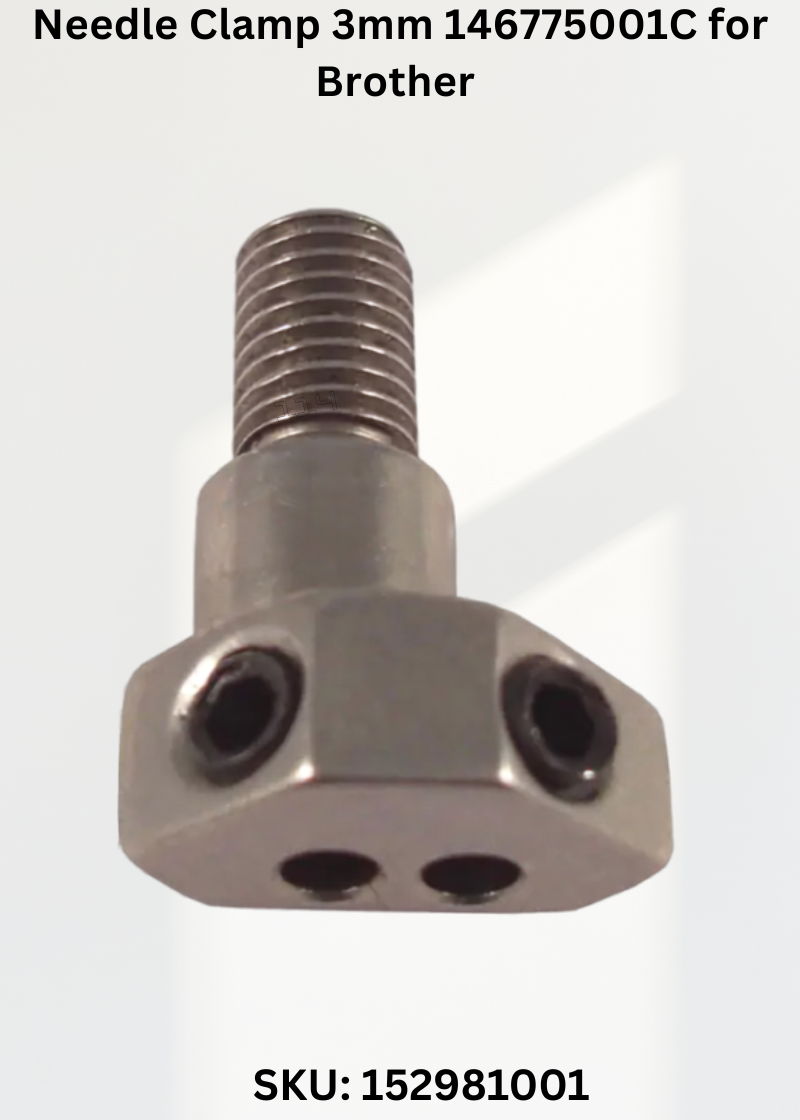 Needle Clamp 3mm 146775001C for Brother EF4-B531 Sewing Machine