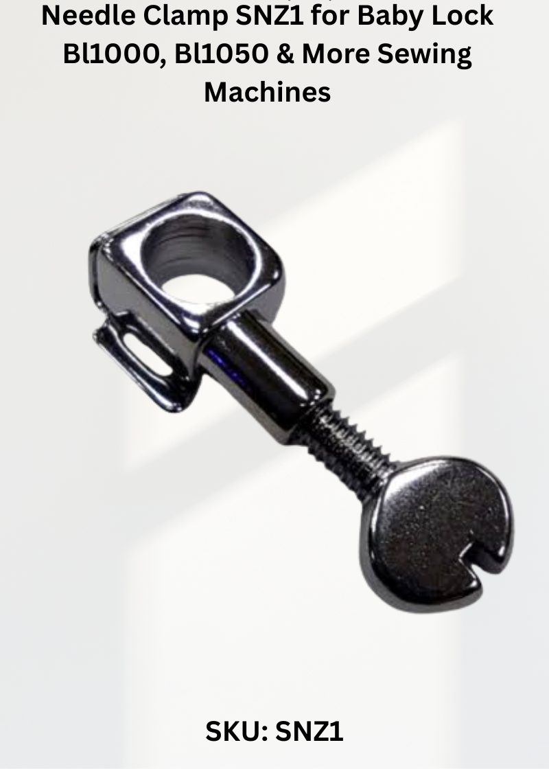 Needle Clamp SNZ1 for Baby Lock Bl1000, Bl1050 & More Sewing Machines