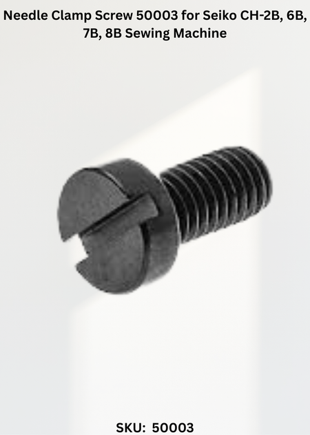 Needle Clamp Screw 50003 for Seiko CH-2B, 6B, 7B, 8B Sewing Machine