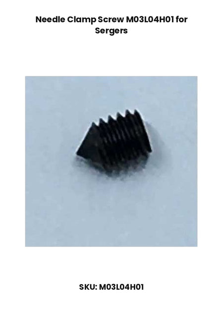 Needle Clamp Screw M03L04H01 for Sergers