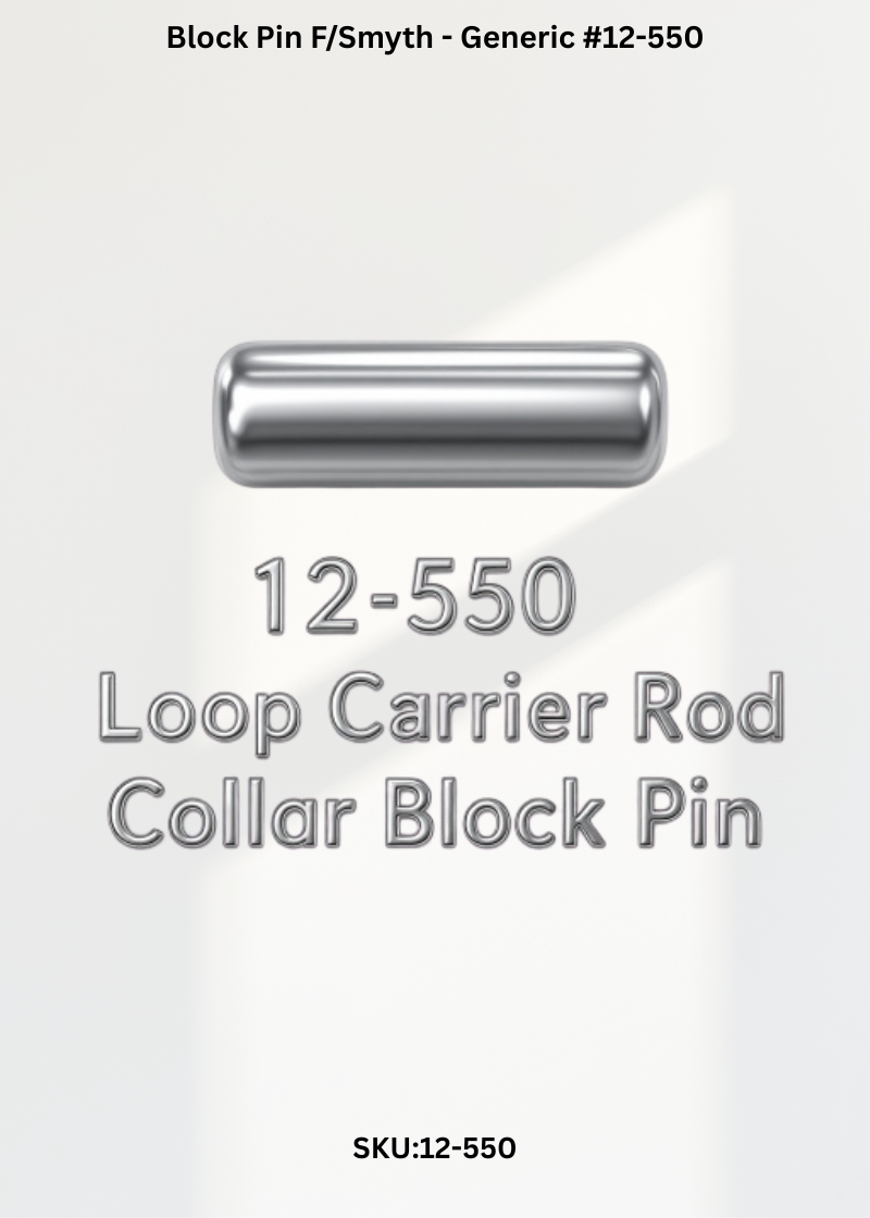 Block Pin F/Smyth - Generic #12-550