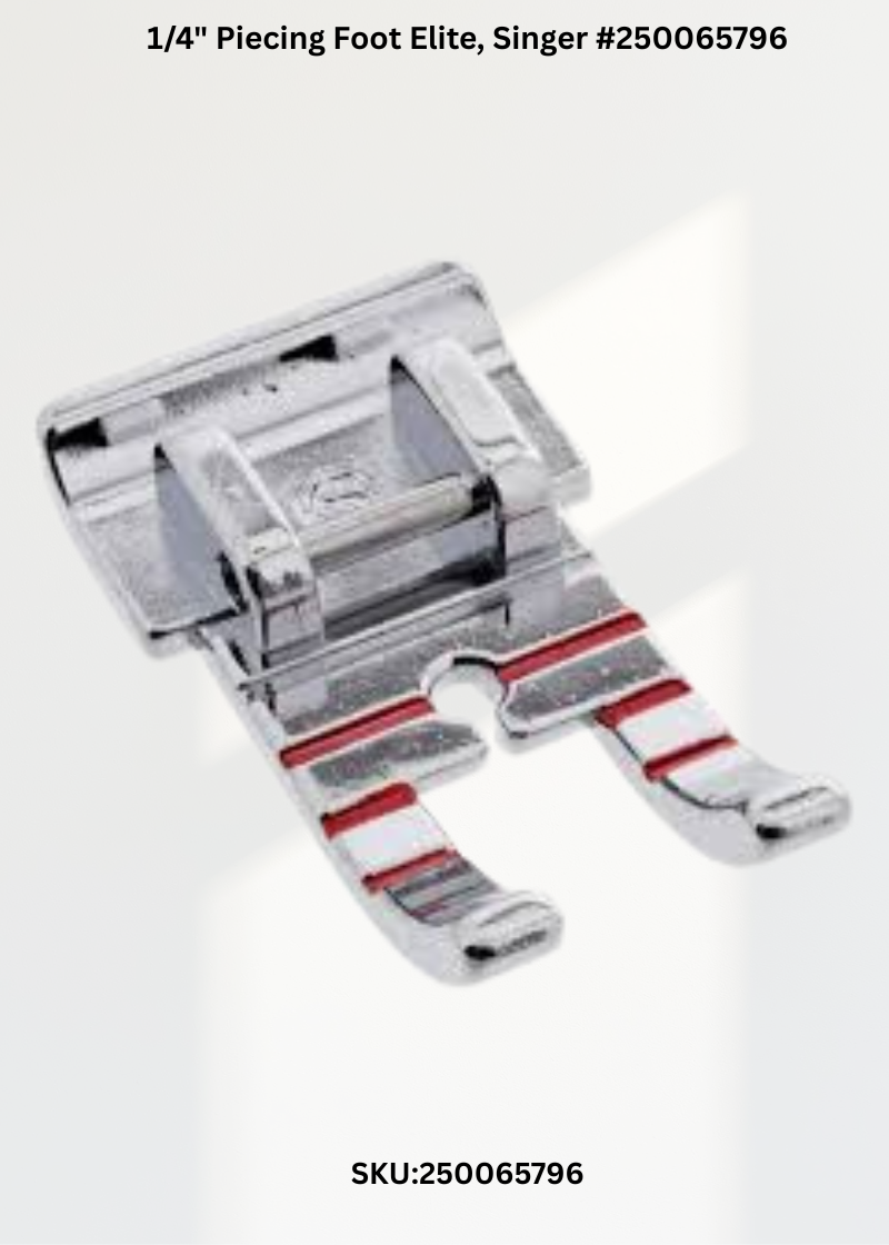 1/4" Piecing Foot Elite for Singer 250065796