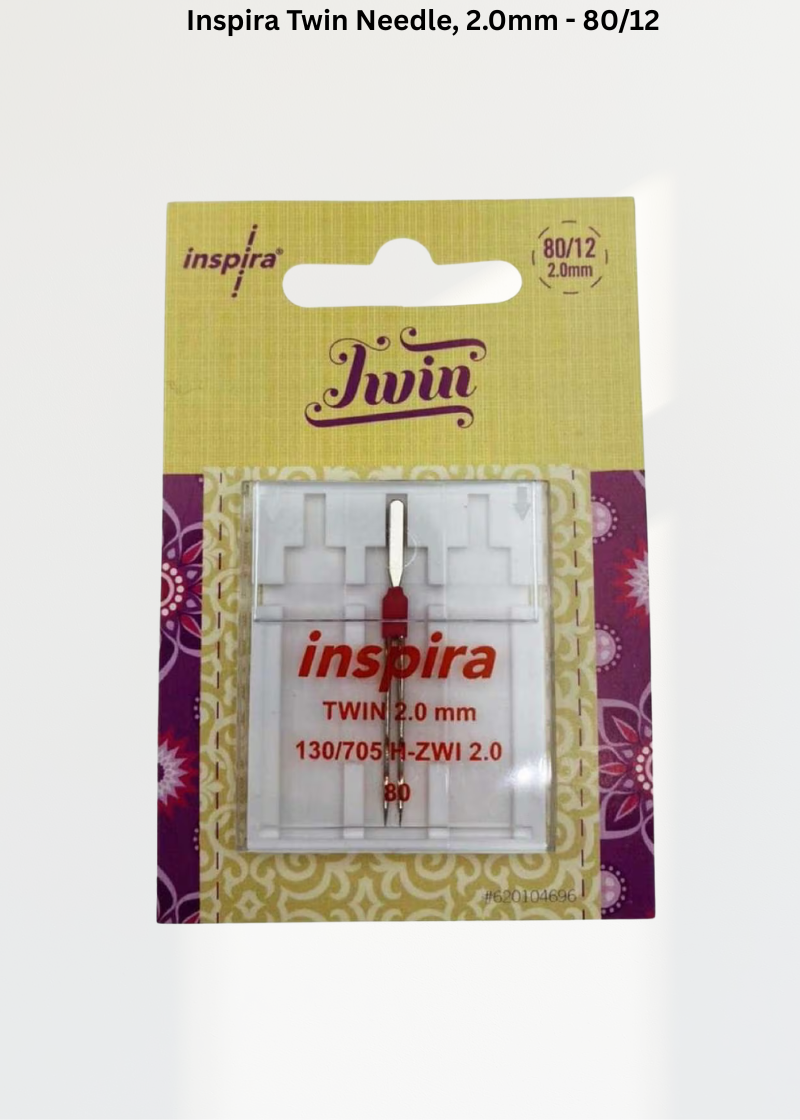 Inspira Twin Needle 2.0mm – 80/12