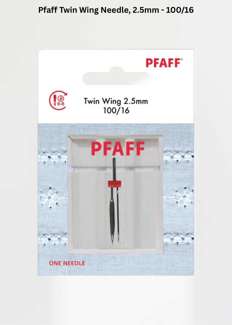Pfaff Twin Wing Needle 2.5mm (100/16)