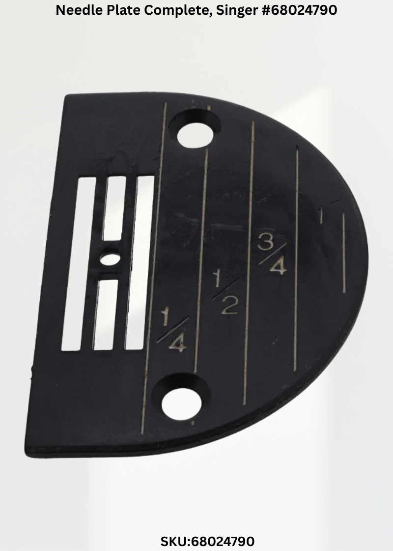 Needle Plate Complete for Singer 68024790