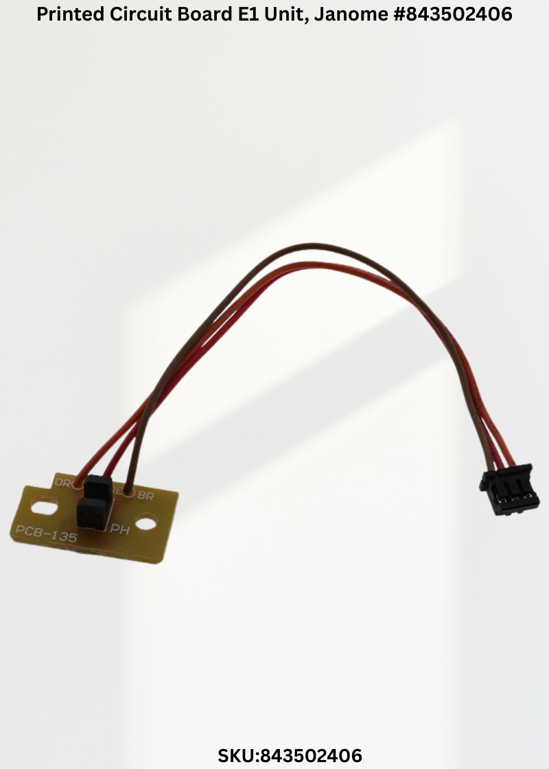 Printed Circuit Board E1 Unit for Janome 843502406