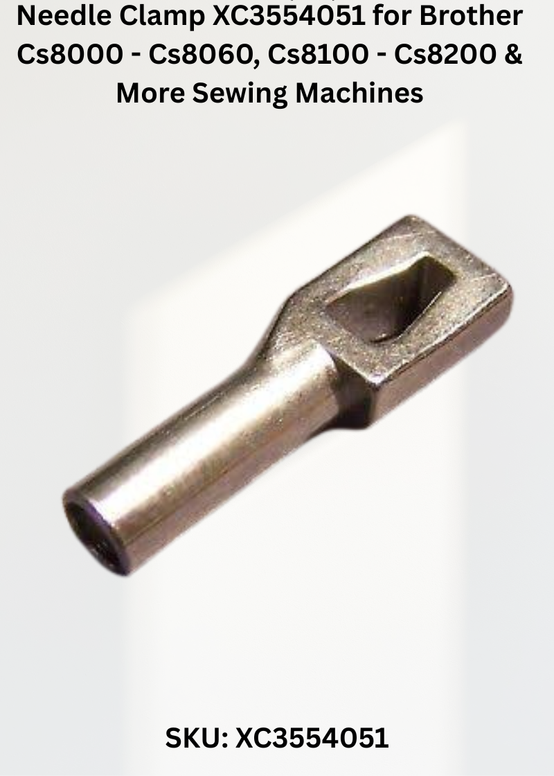 Needle Clamp XC3554051 for Brother Cs8000 - Cs8060, Cs8100 - Cs8200 & More Sewing Machines