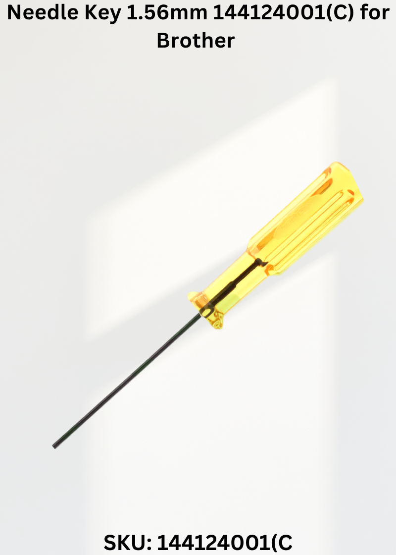 Needle Key 1.56mm 144124001(C) for Brother EF4-B531 and Brother B551 Sewing Machines