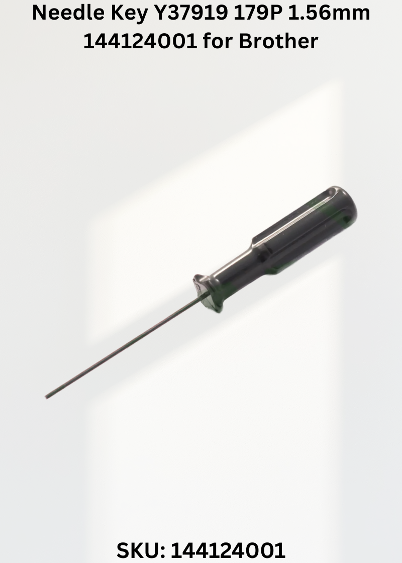 Needle Key Y37919 179P 1.56mm 144124001 for Brother EF4-B531 and Brother B551 Sewing Machines