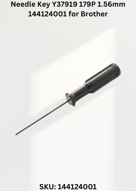 Needle Key Y37919 179P 1.56mm 144124001 for Brother EF4-B531 and Brother B551 Sewing Machines