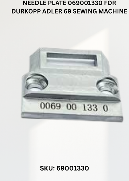 Needle Plate 069001330 for Durkopp Adler 69 Sewing Machine