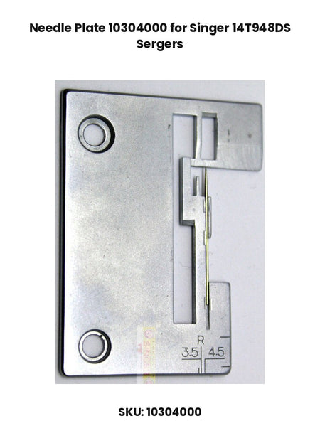 Needle Plate 10304000 for Singer 14T948DS Sergers