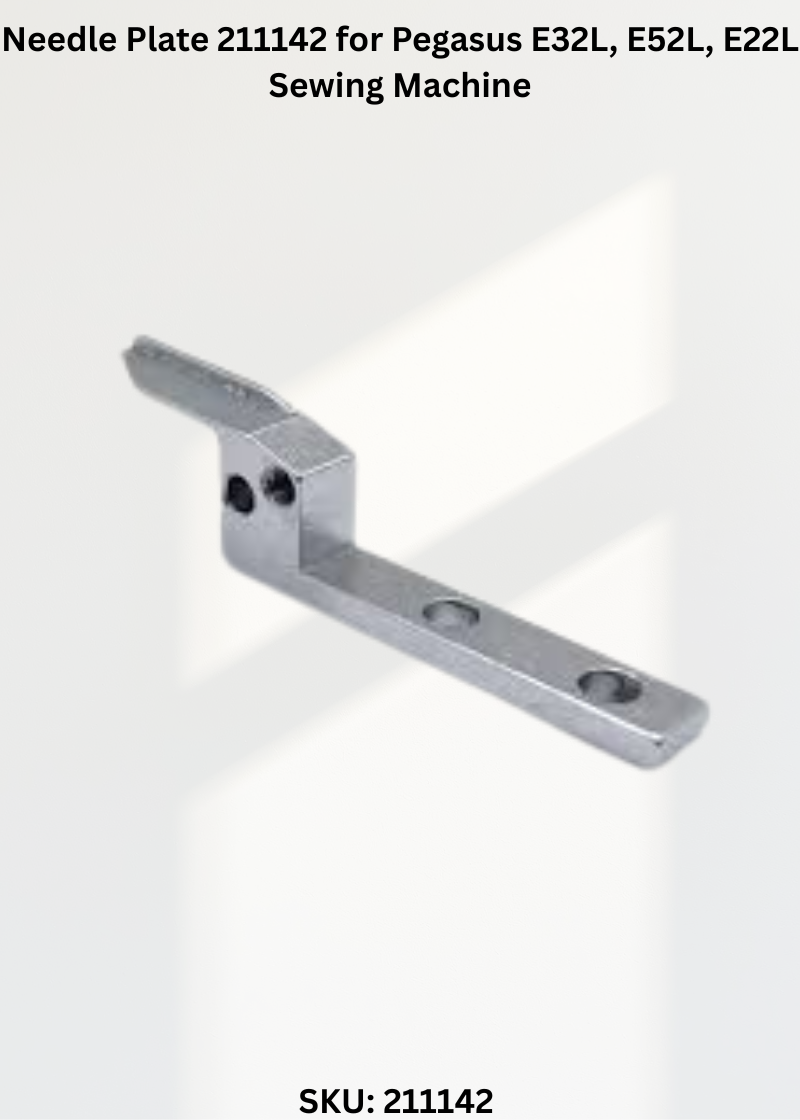 Needle Plate 211142 for Pegasus E32L, E52L, E22L Sewing Machine