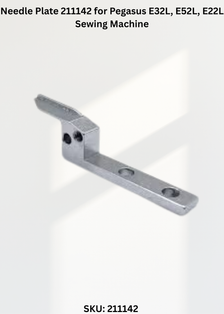 Needle Plate 211142 for Pegasus E32L, E52L, E22L Sewing Machine