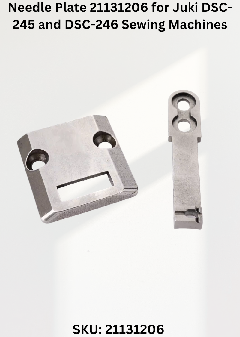 Needle Plate 21131206 for Juki DSC-245 and DSC-246 Sewing Machines