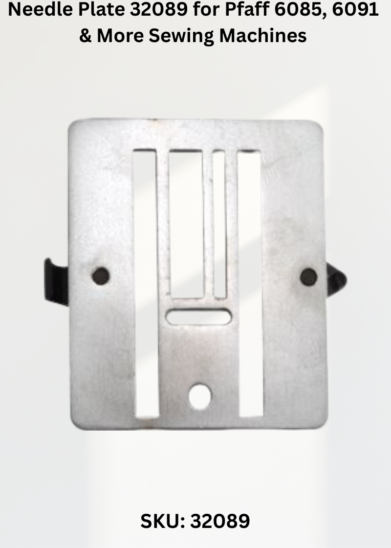 Needle Plate 32089 — Fits Pfaff 6085, 6091, 875, 905 & more