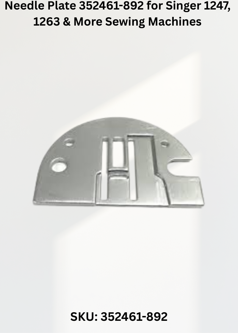 Needle Plate 352461-892 for Singer 1247, 1263 & More Sewing Machines