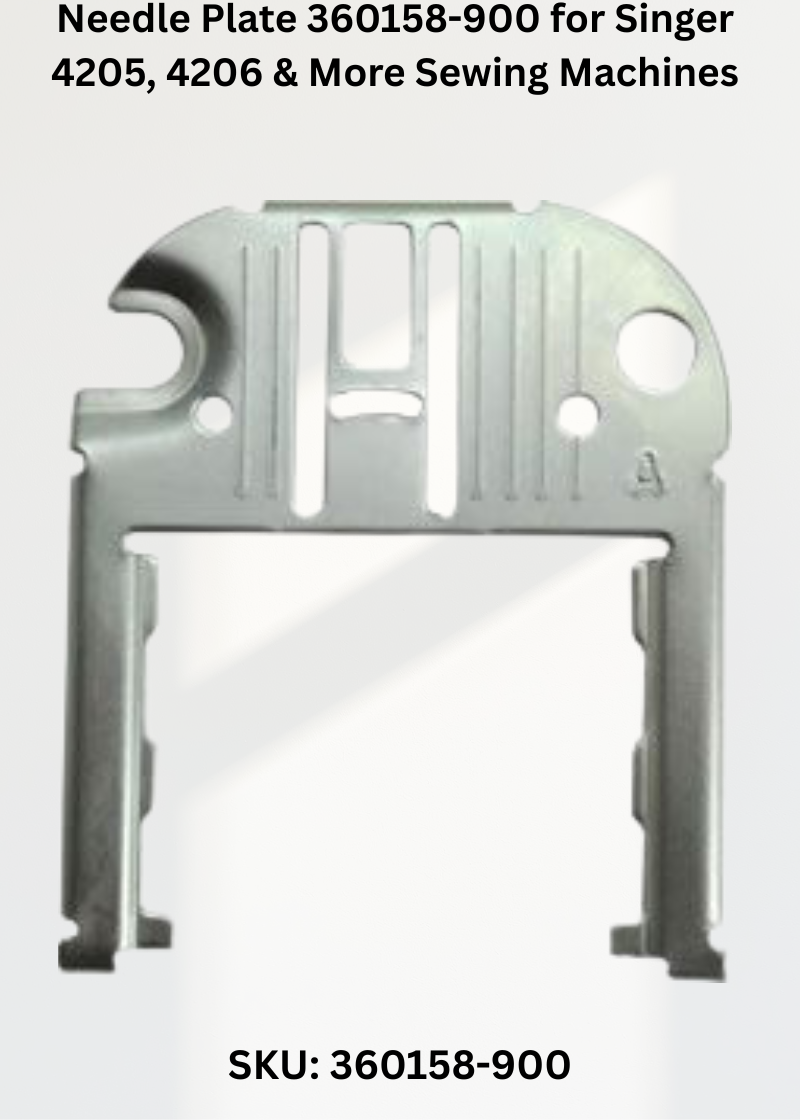 Needle Plate 360158-900 for Singer 4205, 4206 & More Sewing Machines