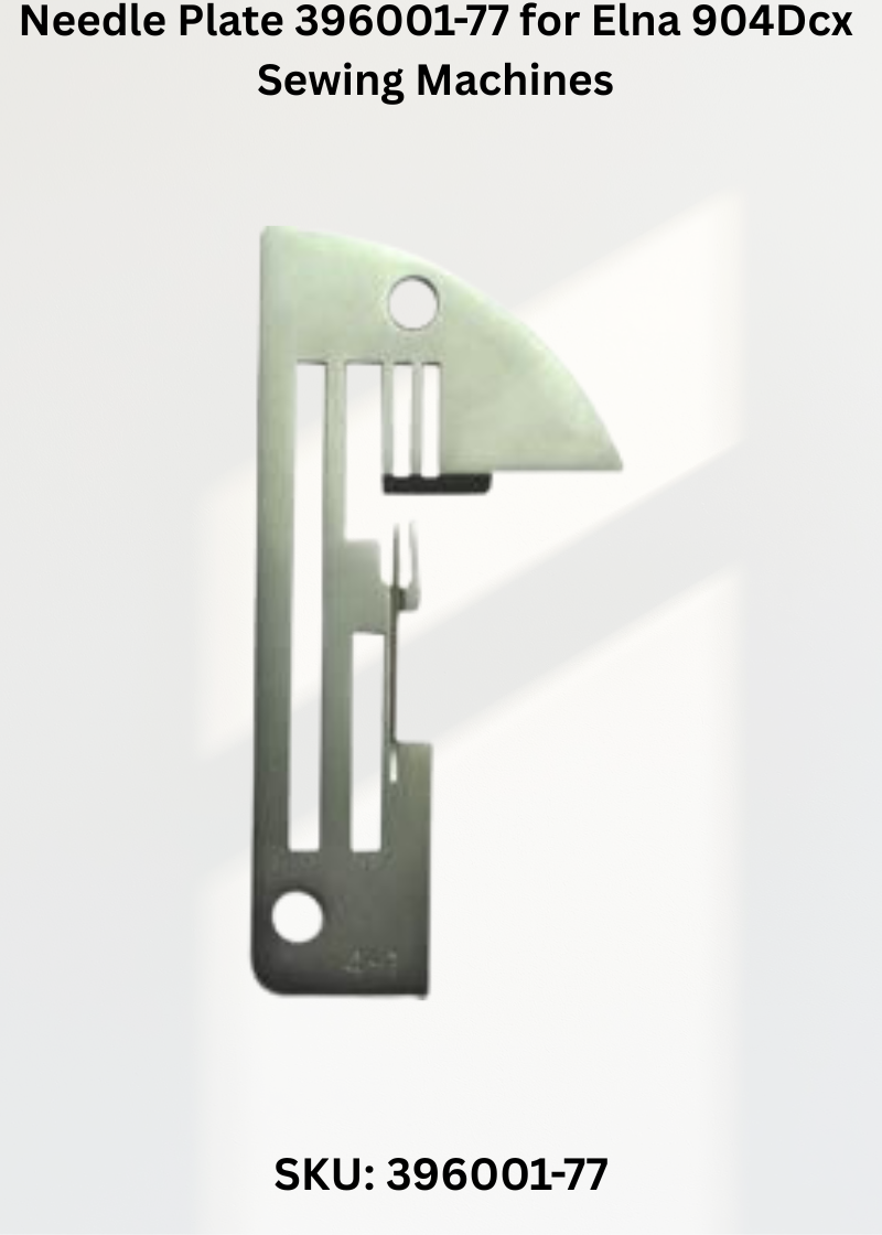 Needle Plate 396001-77 — Fits Elna 904DCX