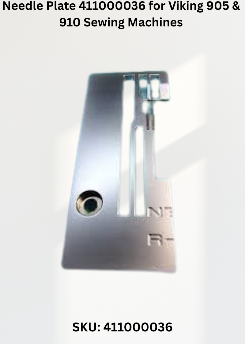 Needle Plate 411000036 — Fits Viking 905, 910