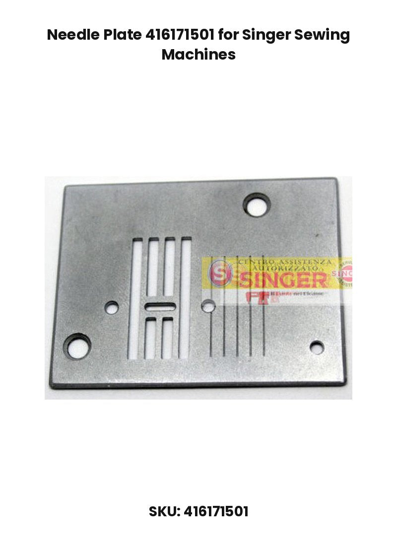 Needle Plate 416171501 for Singer Sewing Machines
