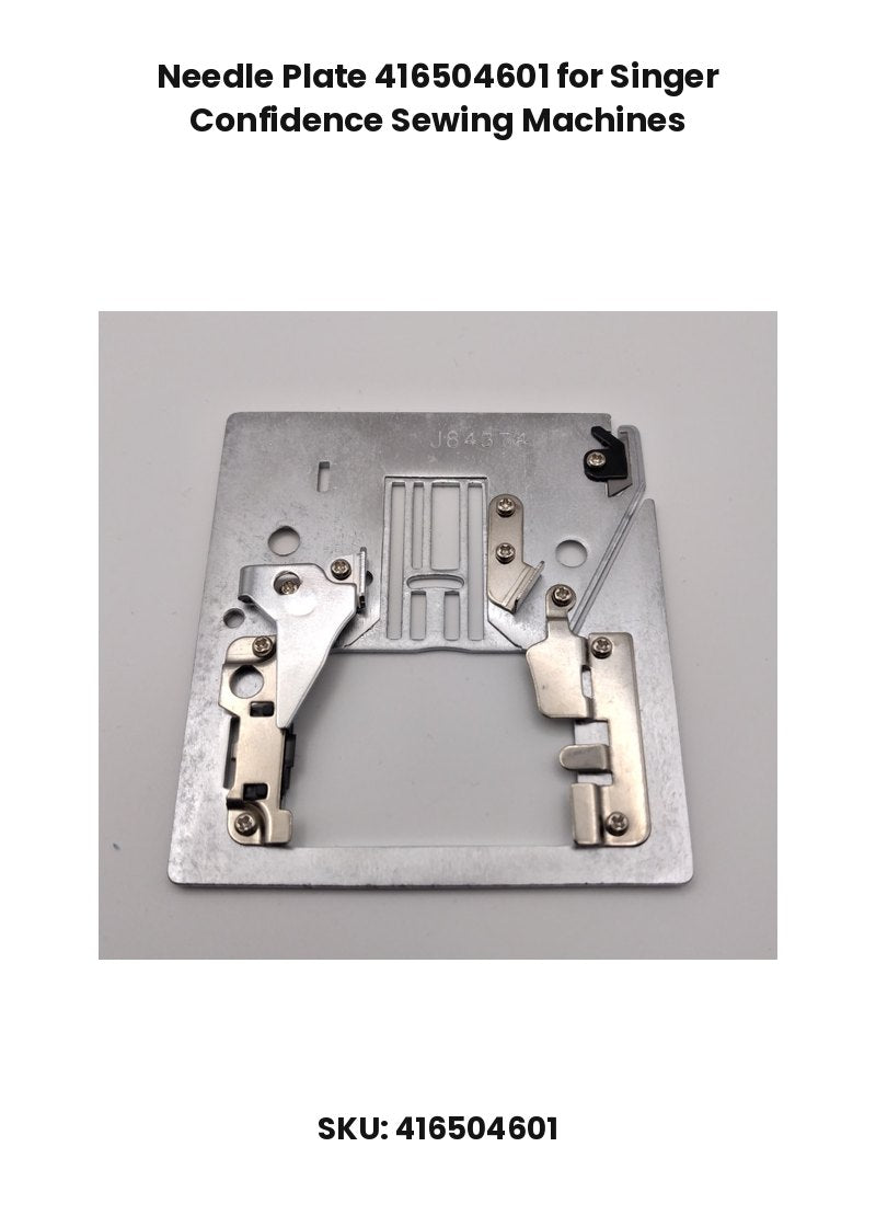 Needle Plate 416504601 for Singer Confidence Sewing Machines