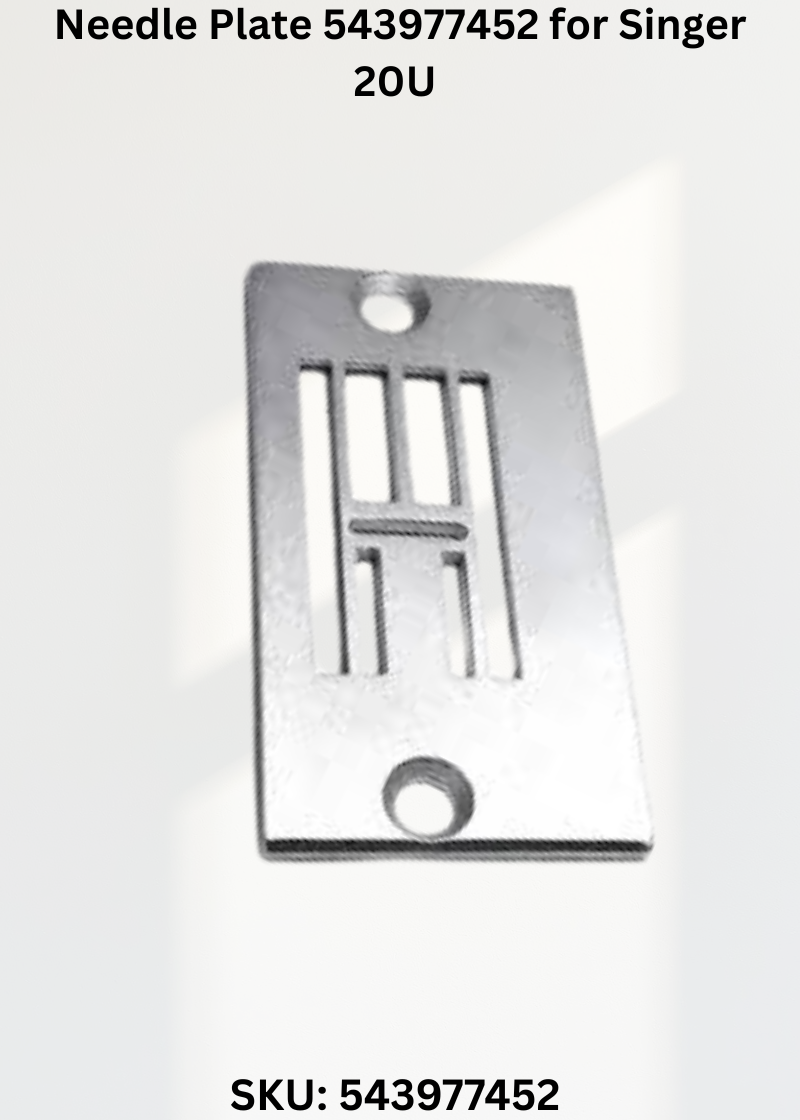 Needle Plate 543977452 for Singer 20U Sewing Machine