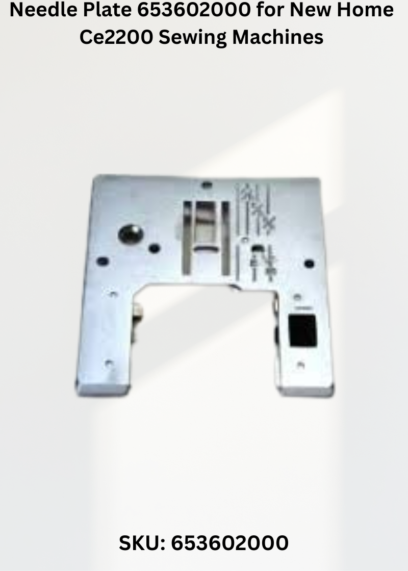 Needle Plate 653602000 — Fits New Home CE2200