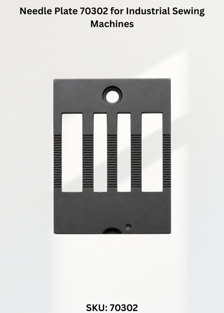 Needle Plate 70302 for Industrial Sewing Machines