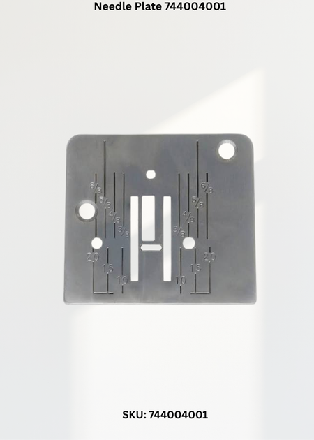 Needle Plate 744004001 — Fits Baby Lock BL16, BL22 & more