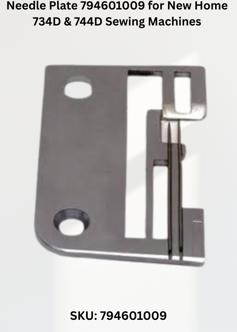 Needle Plate 794601009 — Fits New Home 734D, 744D