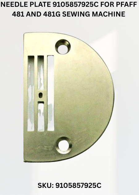 Needle Plate 9105857925C for Pfaff 481 and 481G Sewing Machine