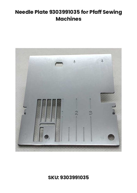 Needle Plate 9303991035 for Pfaff Sewing Machines