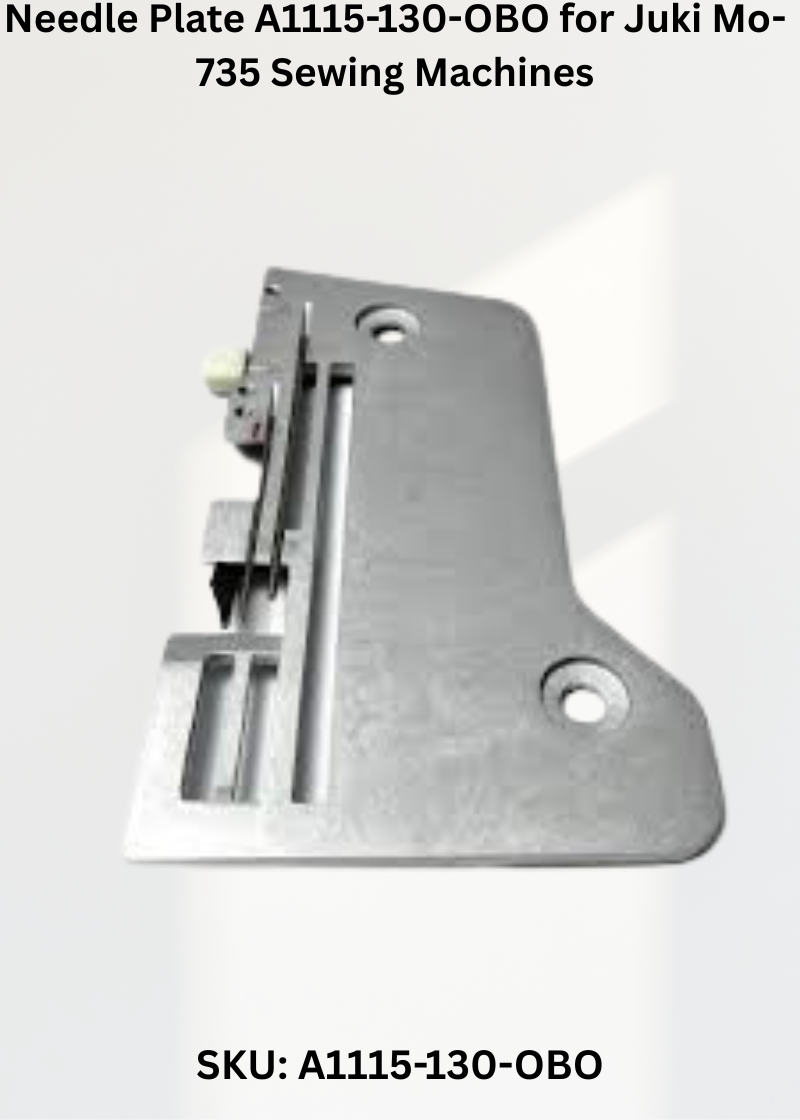 Needle Plate A1115-130-OBO — Fits Juki MO-735