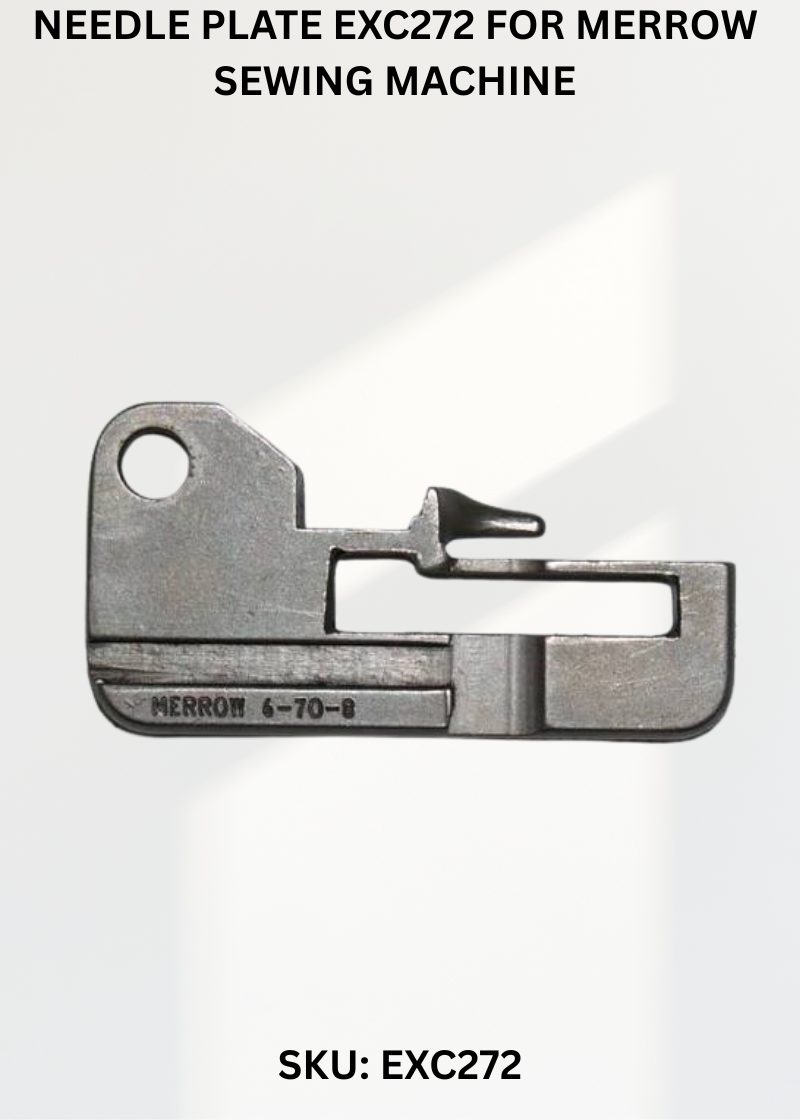 Needle Plate EXC272 for Merrow Sewing Machine