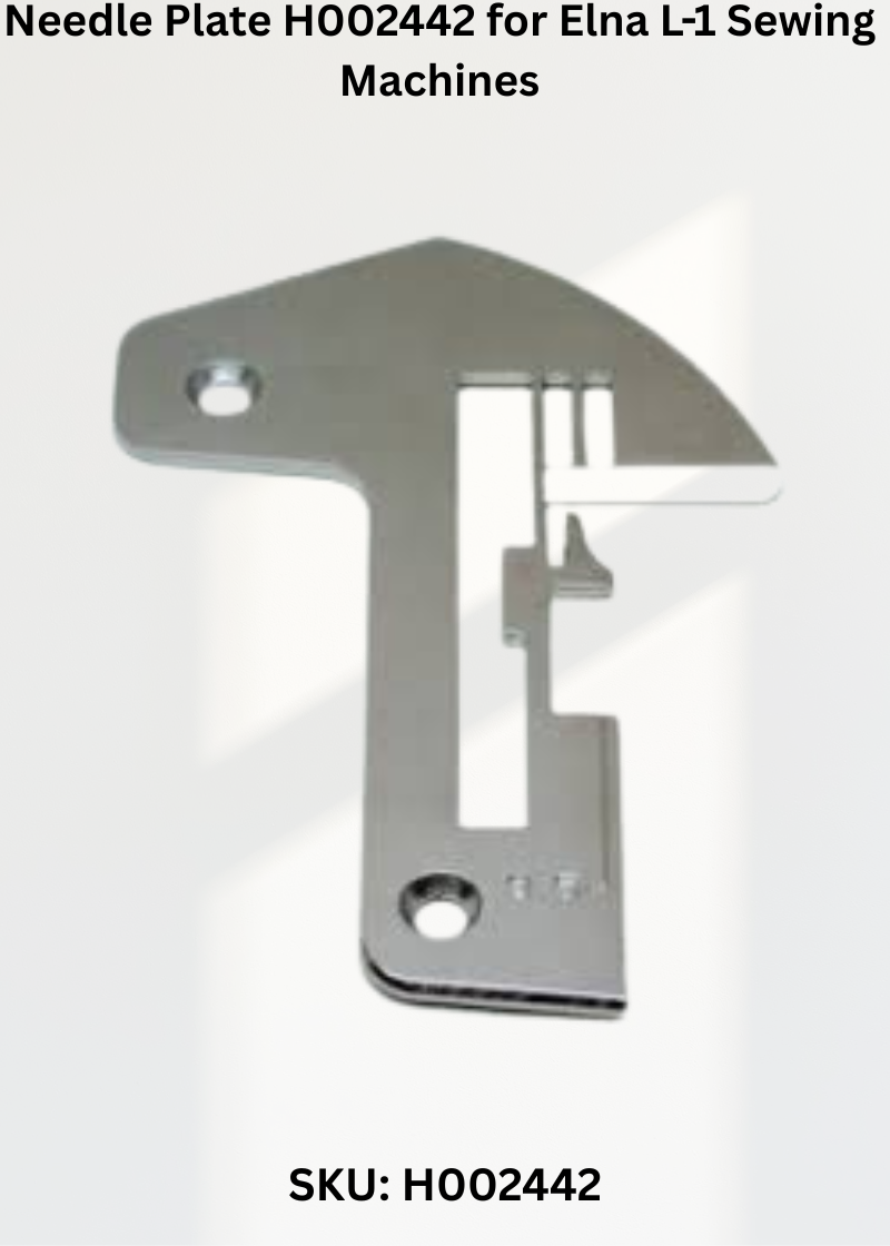 Needle Plate H002442 for Elna L-1 Sewing Machines
