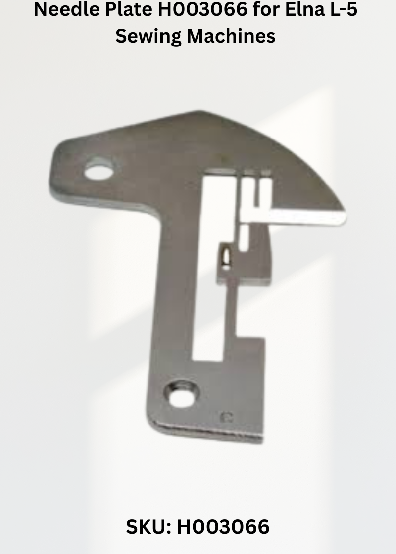 Needle Plate H003066 for Elna L-5 Sewing Machines