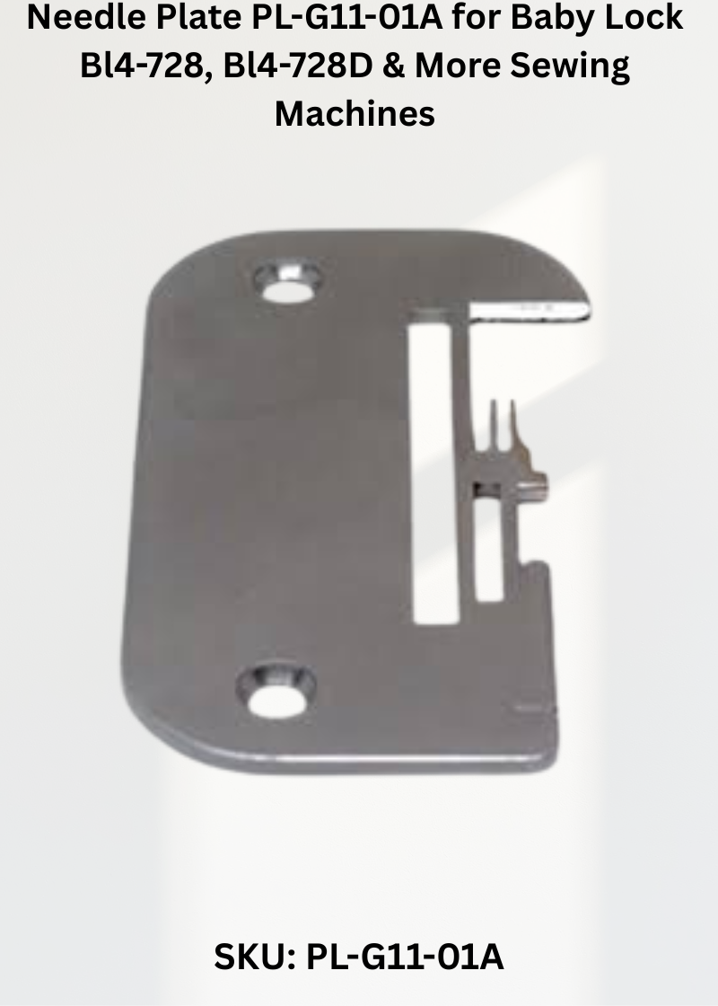 Needle Plate — Fits Baby Lock BL4-728, BL4-728D, BL4-736D, BL5260D