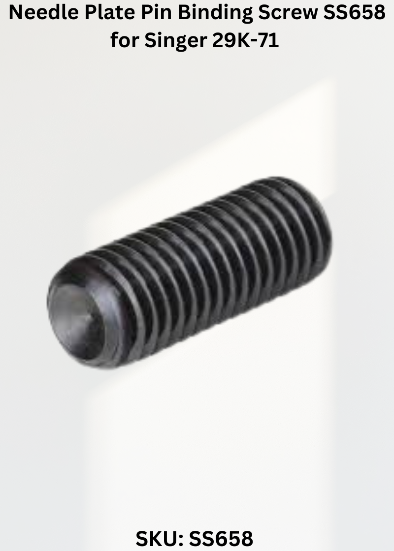 Needle Plate Pin Binding Screw SS658 for Singer 29K-71 Sewing Machine