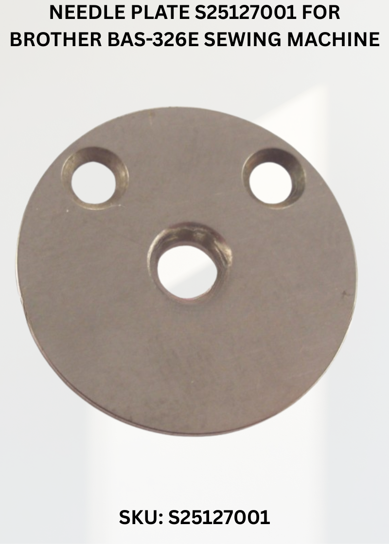 Needle Plate S25127001 for Brother BAS-326E Sewing Machine