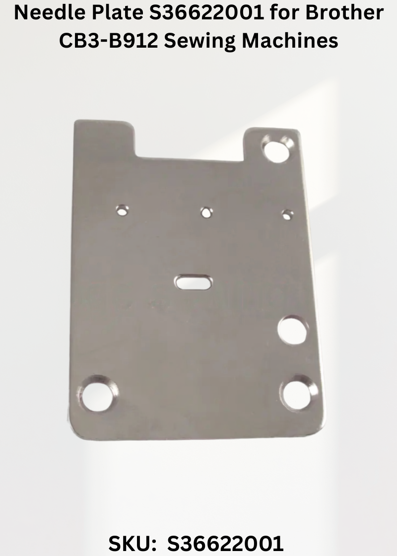 Needle Plate S36622001 for Brother CB3-B912, Brother CB3-B913, Brother CB3-B915, Brother CB3-B916 and Brother CB3-B917 Sewing Machines
