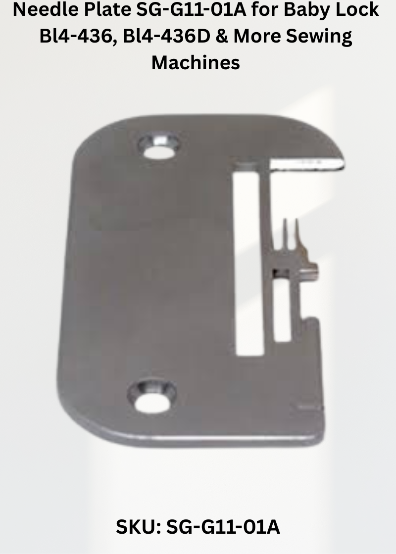 Needle Plate — Fits Baby Lock BL4-436, BL4-436D, BL4-714, BL4-736 & more