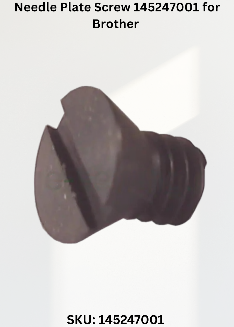 Needle Plate Screw 145247001 for Brother Industrial Sewing Machines