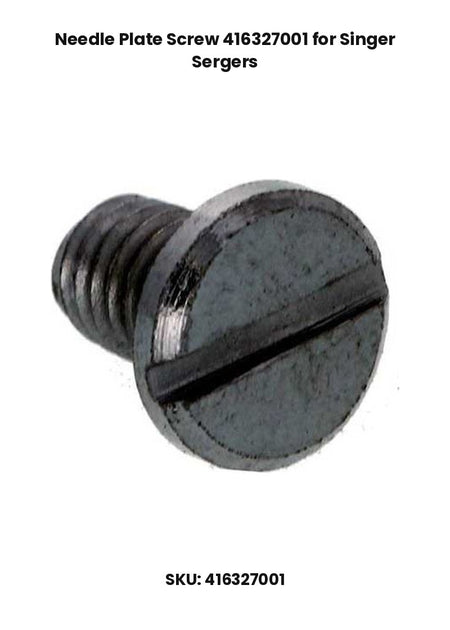 Needle Plate Screw 416327001 for Singer Sergers