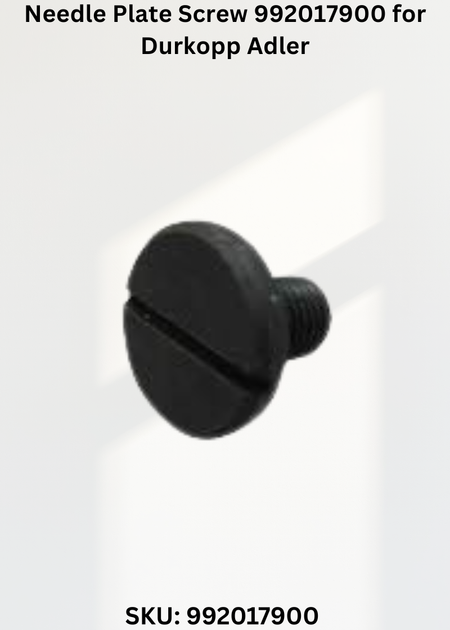 Needle Plate Screw 992017900 for Durkopp Adler 220 Sewing Machine