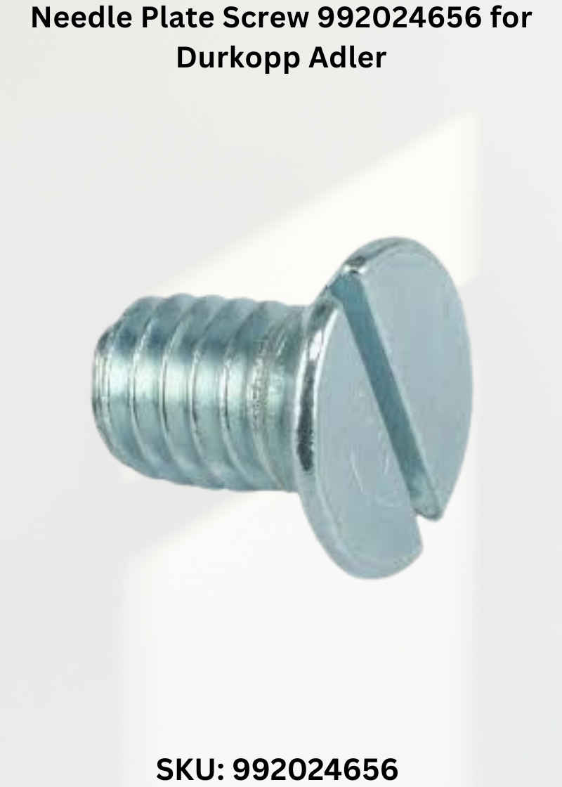 Needle Plate Screw 992024656 for Durkopp Adler 269 Sewing Machine