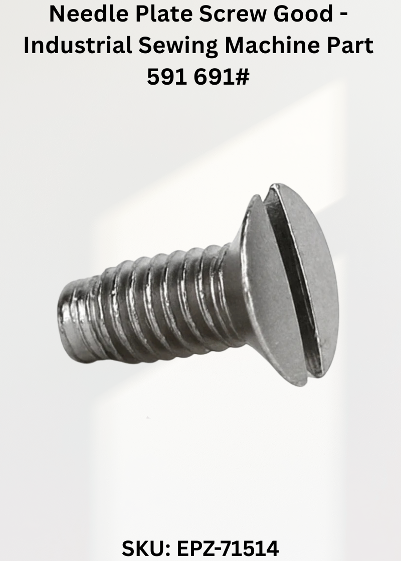Needle Plate Screw Good - Industrial Sewing Machine Part 591 691#