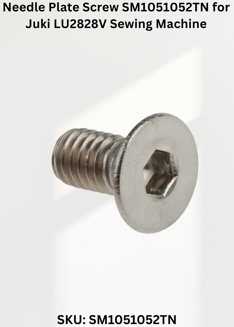 Needle Plate Screw SM1051052TN for Juki LU2828V Sewing Machine